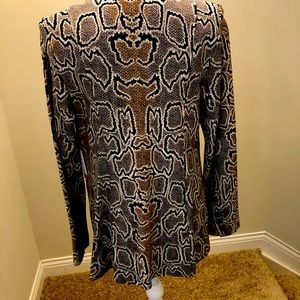 Stretch Python Blazer